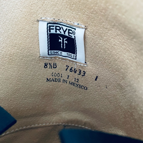 Boots! Frye Distressed Brown Boots. - Picture 7 of 7